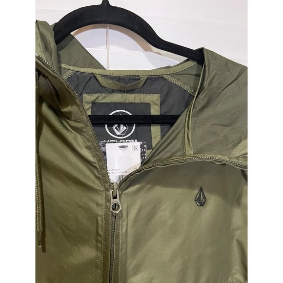 Volcom Eckerton Hooded‎ Anorak Jacket - NWT - Size M - Picture 4 of 5